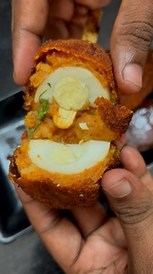 33M views · 18K reactions | Egg stick| easy and tasty 襤 Ingredients Egg 3 Potato 2 1 tsp chilli powder 1 tsp chicken masala 1/2 tsp pepper 1 tsp salt Coriander leaves as required Breadcrumbs as required #reels #eggrecipes #egg #trending #bread #viral #eggsnacks #eveingsnack #eggs #eggrecipe #eggrecipesindianstyle | ABs Kitchen | Facebook