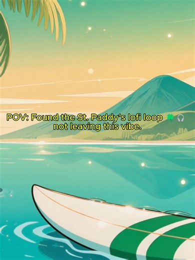 🍀 St. Patrick’s Day Lofi Vibes – Preview 🍀 Chill out with these smooth St. Patrick’s Day lofi beats. ☘️ Soft rhythms, cozy vibes, and a touch of Irish-inspired chill perfect for studying, relaxing, or late-night scrolling. This is just a preview of the full lofi mix. 🎧 👉 Watch and listen to the full track on my YouTube channel (link in bio). Grab your green, pour something cozy, and let the St. Paddy’s lofi vibes take over. ✨ Perfect for: • Studying 📚 • Relaxing 😌 • Late-night chill 🌙 • S