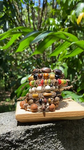 New Hemp Bracelets, made with wooden beads and dusty olive hemp cord. 🌱 If you appreciate the raw and natural beauty of hemp then these bracelets are for you! Grab yours thru Shopee or TikTok Shop! 👌 #RootsCollectivePh #hemp #hempbracelet | Roots Collective