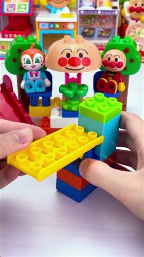 Satisfying ASMR Anpanman Building Block Toy Set With Characters #asmr #shorts #blockchain