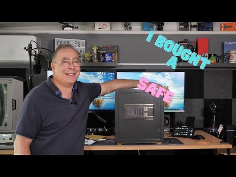 COSTWAY Safe Box Unboxing and tutorial on how to set