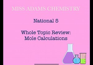 Mole Calculations