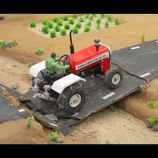 844K views · 14K reactions | Mini Heavy-Duty Truck Stuck on Bridge 勞 #DIYProjects #diy #satisfying #reelschallenge #roadconstruction #miniature #fbreelsfypシ゚ #facebookpost #truck #RC #Philippines #mexico | Mini Rural Project | Facebook