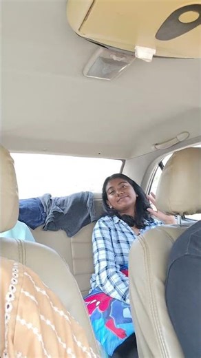 Son driving dad in back sheet in 1st time❤️