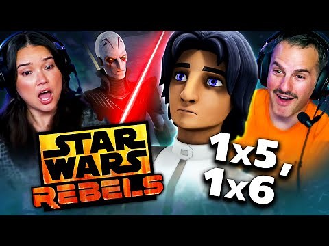 STAR WARS: REBELS Season 1 Eps 5 & 6 Reaction! | First Time Watch
