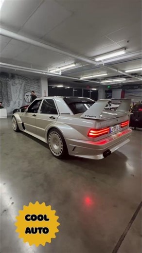 🚗 Drive the legend, own the 190E Evo II🔥#mercedes #classic #retrocars #bts
