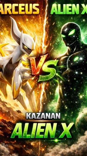 Arceus vs Alien X #shorts #animeshorts