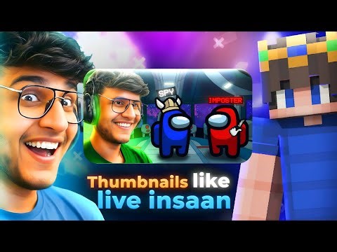 How To Make Thumbnail Like ‪@triggeredinsaan‬ !🔥 | ft. ‪@liveinsaan‬ ‪@PSD1‬