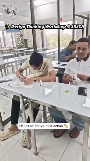 Design Thinking Workshop at SILICA Sinhagad Road: Where Creativity Begins 💡✨