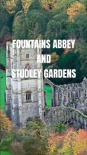 Fountains Abbey and Studley Royal Water Gardens | A National Trust Gem.