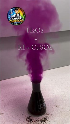H2O2+KI+CuSO4✨🧪🧑🏻‍🔬‪@ananddabhi1458‬