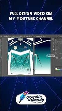How to Design Sublimation Jersey | Adobe Illustrator | Tutorial | Sublimation Printing #sportswear