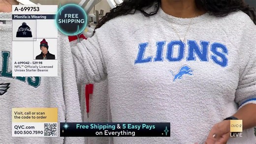 You are watching Football Team Shop on QVC2®. Shop the show, here: https://qvc.co/shopqvc2november2025 | QVC Live