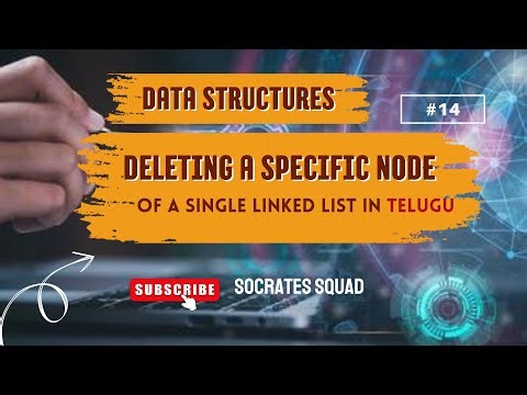 Deleting a Specific Node in Linked List (Logical Explanation) in Telugu 🎯