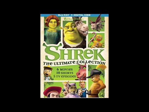 Opening to Shrek The Ultimate Collection Bonus Disc 2019 Blu-Ray