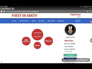 First in Math gameplay 2