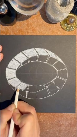 The Möbius strip visual illusion #natureofflowers #howtodraw #mobius