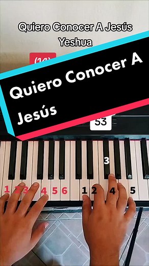 Tutorial de Piano: Quiero Conocer A Jesús Yeshua - Adoración Cristiana