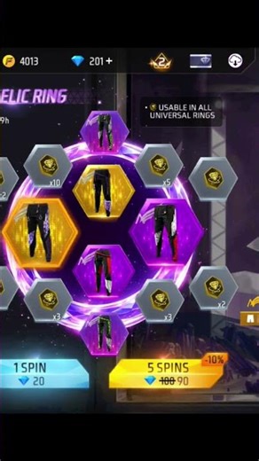 new angelic jacket in free fire 🔥😄