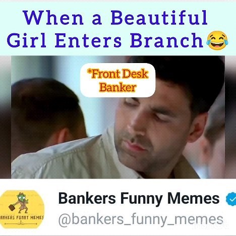 Bankers Funny Memes | Tag Front Desk Bankers 😂😂 | Instagram