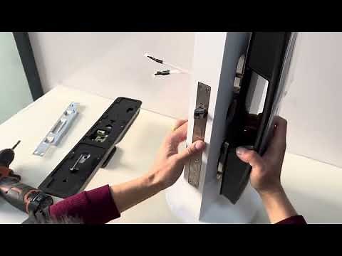 ilockey Tuya smart lock - H20 Installation Tutorial.