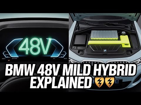 Meet BMW’s 48V mild hybrid: tiny battery, big assist. Quieter stops, snappier go, better mpg.