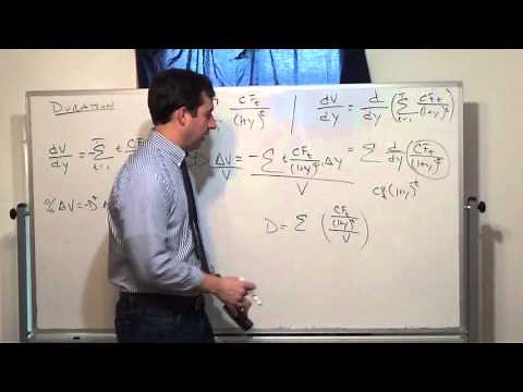 Derivation of a Bond's Duration