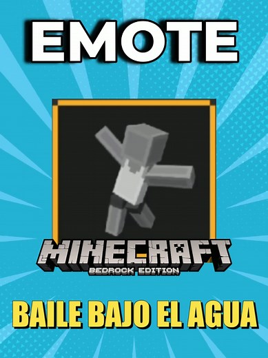 Como consegur los Emotes de minecraft bedrock #Minecraft #parati #veloz #gratis #minecraftjava