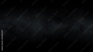 4K 3D Endless universe stars space shot milky way galaxy stars night sky background. planet Earth, stars, comet, asteroid, meteorite, nebula, Saturn. Cosmic panorama of the universe. Space travel