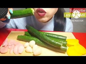 ASMR Eating Cucumber Extreme Crunchy Sounds #shorts