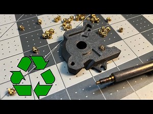 Heat Set Insert Removal from 3D Printed Parts
