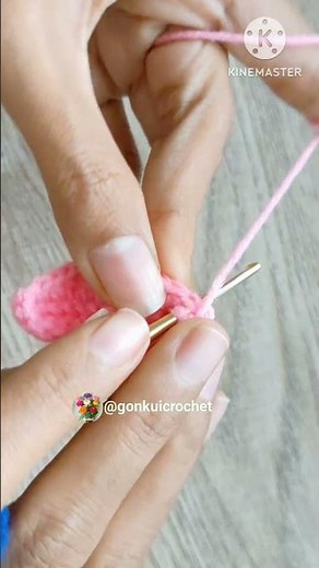 🌷Crochet Tulip Flower Free pattern Tutorial on YouTube Gonkui Crochet step by step #shorts