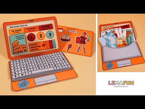 Ancient Rome Lapbook: Fun & Educational DIY Project for Kids!