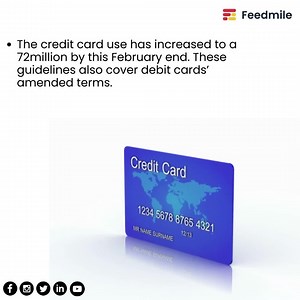 With the coming covid-19 era, credit cards use has reached its zenith. Hence, to ensure safety RBI found it crucial to bring new guidelines. #feedmile #creditcard #cardholders #otp #activated #emi #transparent #mentioning #principal #interest #discount #zerointerest #customer #card #automatically #currentaccount #guidelines #amended #terms #covid19era #covid19 #rbifoundat #newguidelines #goodcredit #fixmycredit #fixyourcredit | Feedmile | Facebook