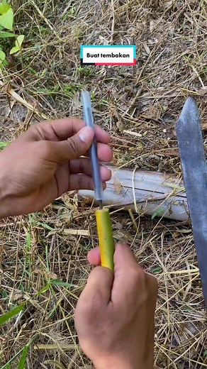 Buat tembakan dari pulpen peluru kertas dan buah jambu #kookiko