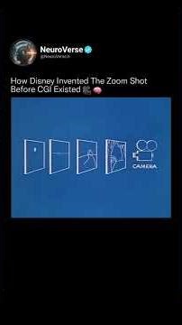 Disney Cracked the Illusion of Depth — Long Before CGI or Digital Zoom