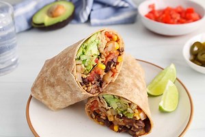 Vegan Black Bean and Rice Burritos (Easy Recipe) - Plant Based Jess