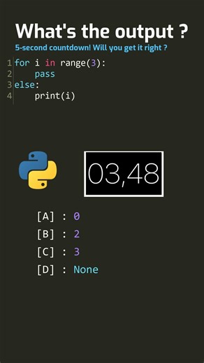 Can You Solve This Python Quiz ? 🧠 Comment Your Answer !