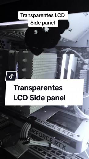 DIY Transparentes PC LCD Side Panel: Cool Tech Project