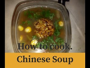 Chinese soup without arrowroot | Healthy Soup | Recipe in Hindi | Soup with a Twist!!!!!!!!!!!!!!!!