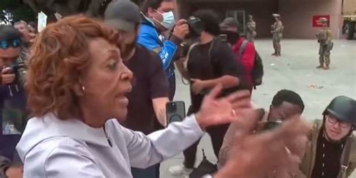 'Don't shoot!' Maxine Waters begs National Guard not to use guns at protest