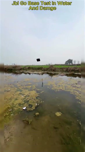 Jbl Go Base Test In Water And Damage #bass #speaker #jbl