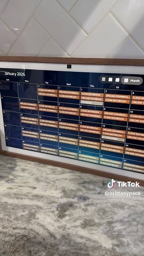 Mamas with an Echo Show 21 (or 15) — I NEED your help! Have you found a way to hide kids’ chore tasks from the calendar? Let me know in the comments, because this might be a dealbreaker for me if it’s not an option. 😅 #MomLife #echoshow21 #SmartHomeMom #MomTok #HomeOrganization