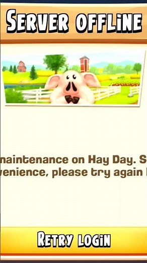 Hay Day Not Connecting ❌ Fixed in 1 Minute! | Hay Day Server Error Solution | Hay Day Tips #Shorts
