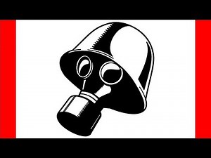 How To Draw Gas Mask - Step By Step Drawing