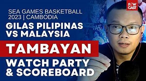 12K views · 128 reactions | Gilas Pilipinas vs Malaysia Live Tambayan | SEA Games Basketball | Cambodia #Gilas #GilasPilipinas #Powcast Want to create live streams like this? Check out StreamYard: https://streamyard.com/pal/6357777958567936 | Powcast Sports | Facebook