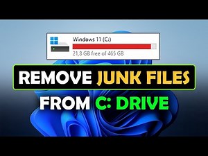 How To Remove Junk Files From C: Drive To Free Up Disk Space