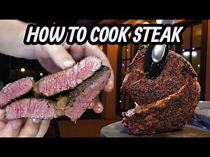 How to Cook a Scotch Fillet/Ribeye Steak Over Charcoal