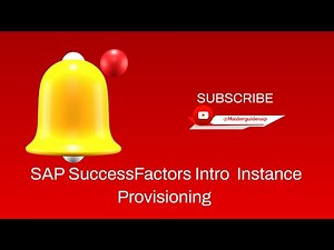 D1 SAP SuccessFactors Intro Instance Provisioning V2