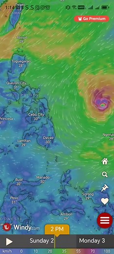 1.8K views · 25 reactions | Tracking typhoon Tino. | Emilee Suan Serenio | Facebook